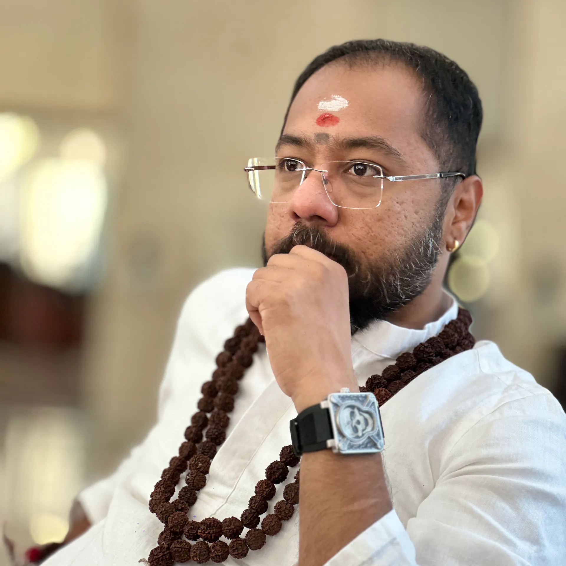 Swami Bhadraanand, the enlightened mystic who founded Bhagavad Karma