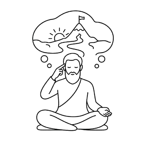 Guided visualization icon