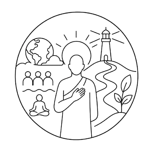 Guiding light icon